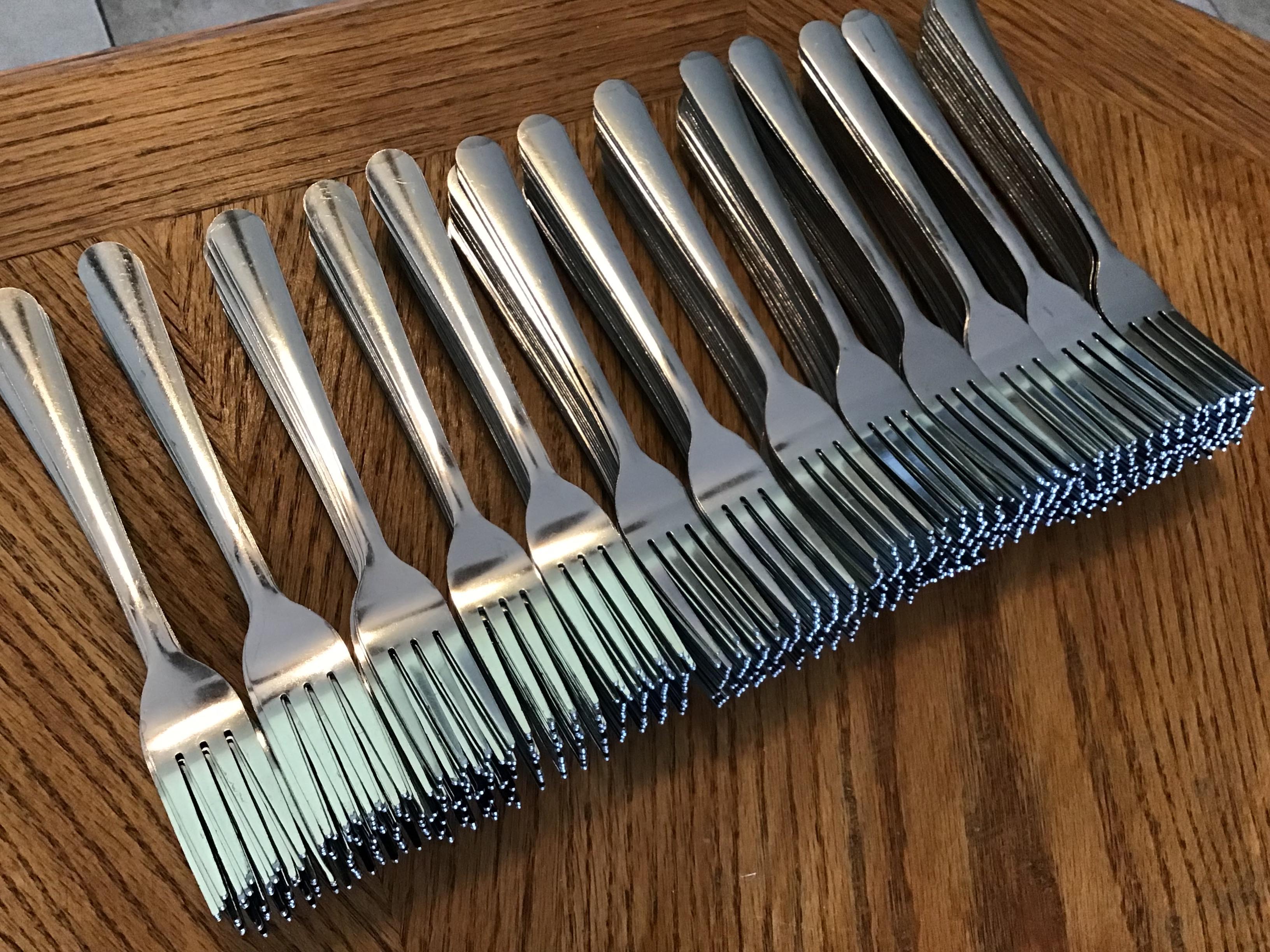 dinner forks (stainless steel, Choice Windsor)