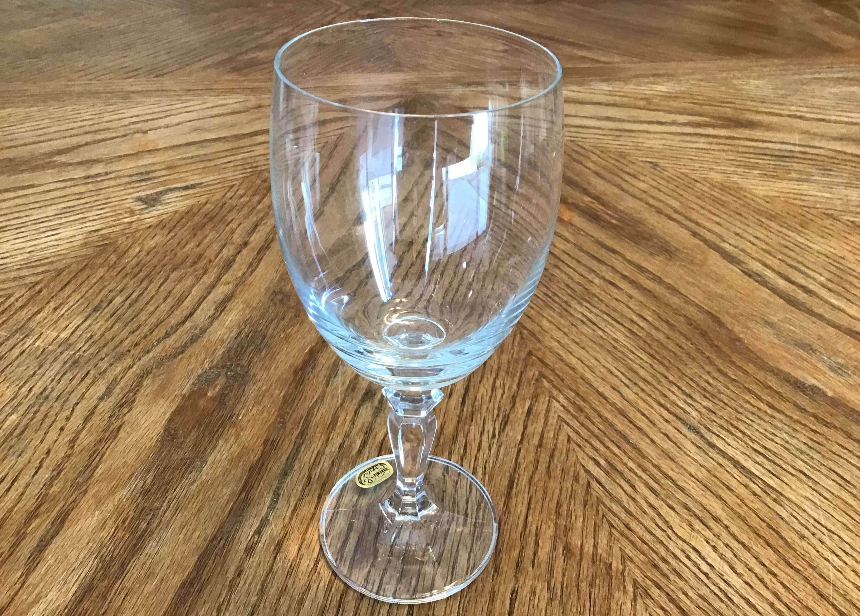 crystal goblet