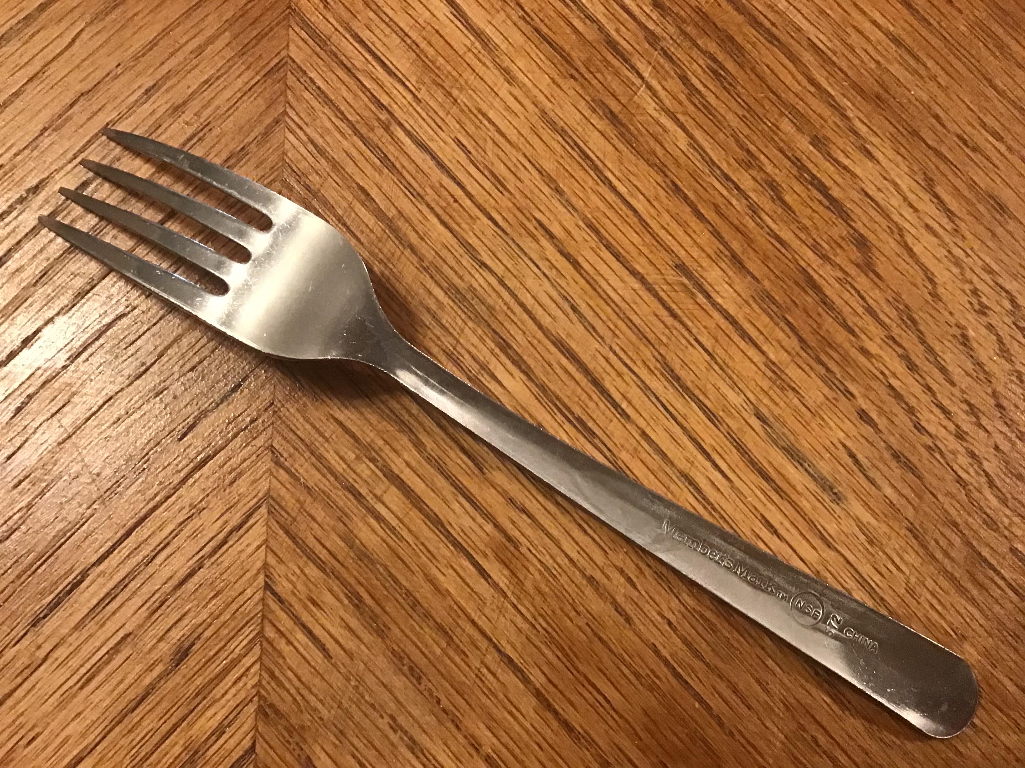 dinner forks (stainless steel, Members Mark #572)