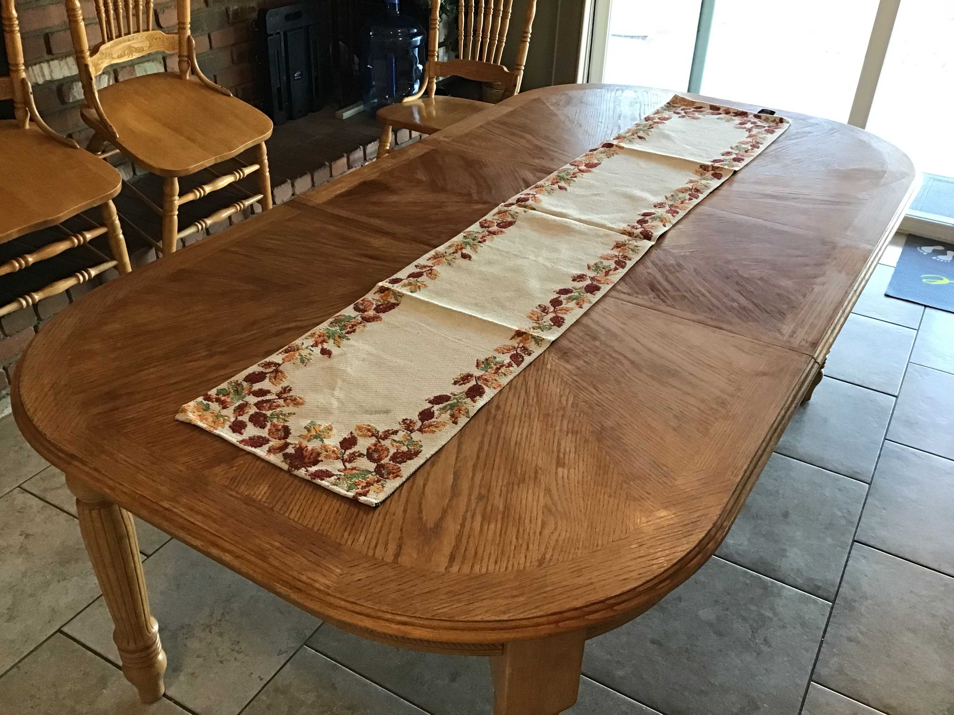 table runners (Fall/Autumn leaves) - 13 x 70