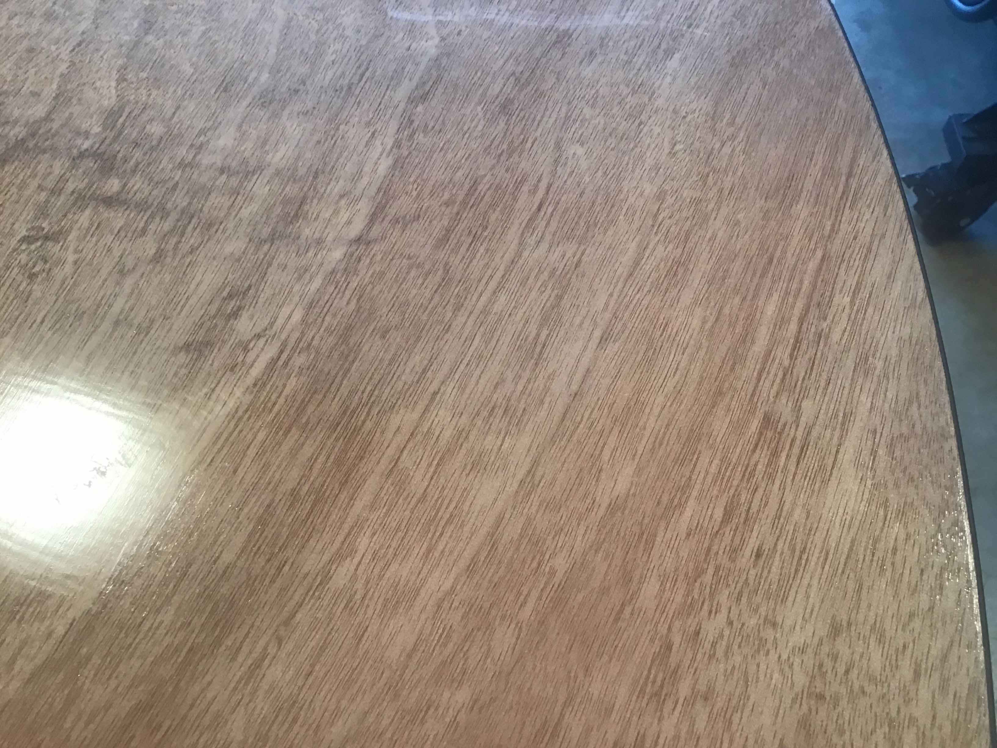 5 foot round tables (wood top)