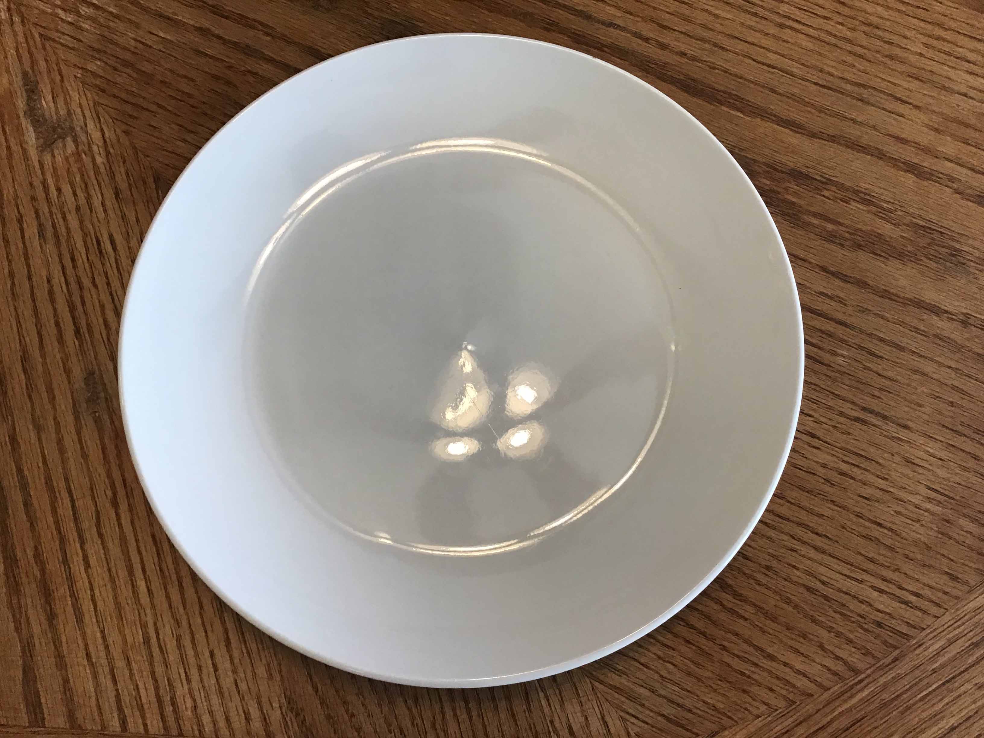 serving platter / large dinner plate (white, Royal Norfolk)