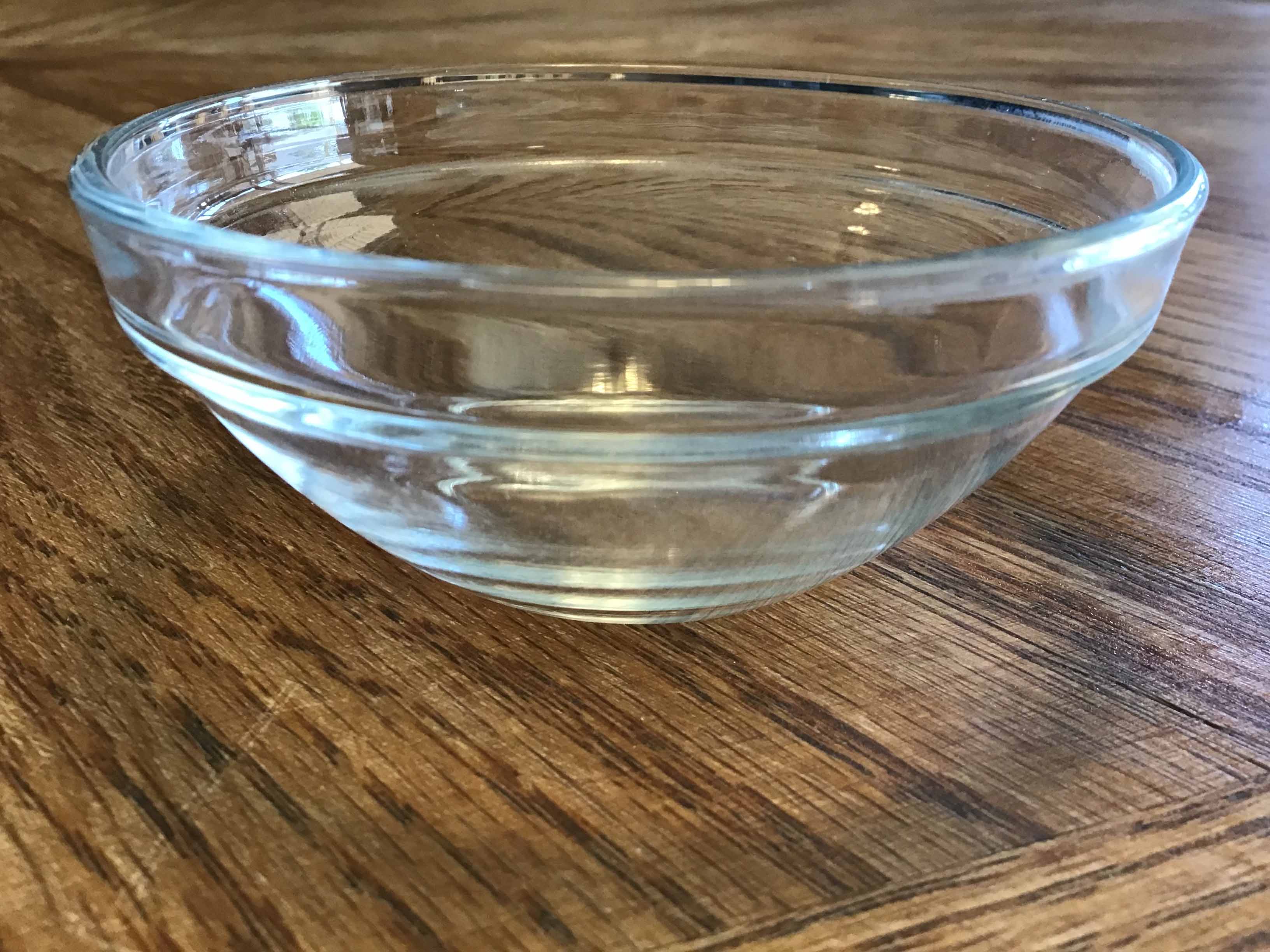 small glass bowls