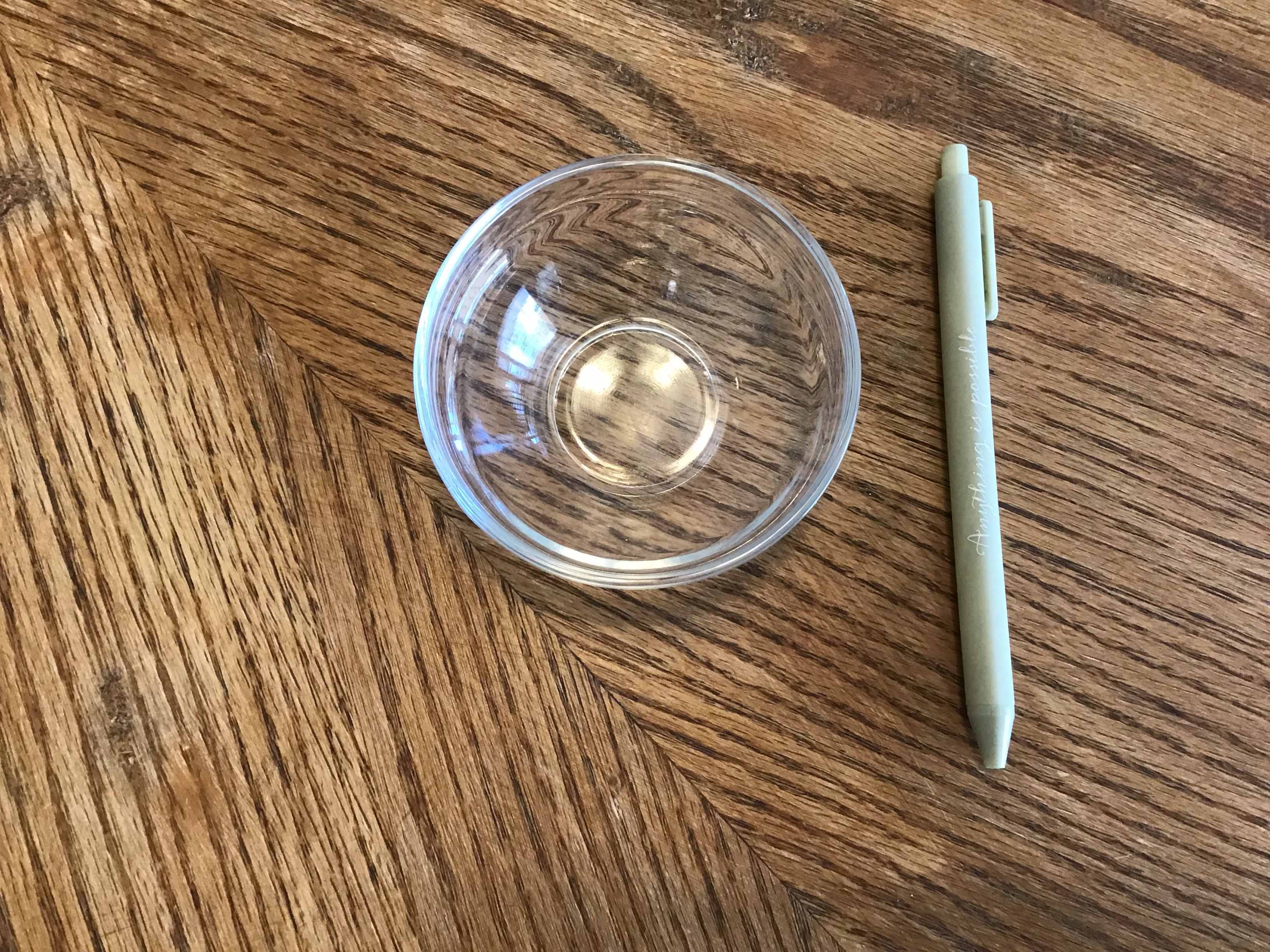 small glass bowls