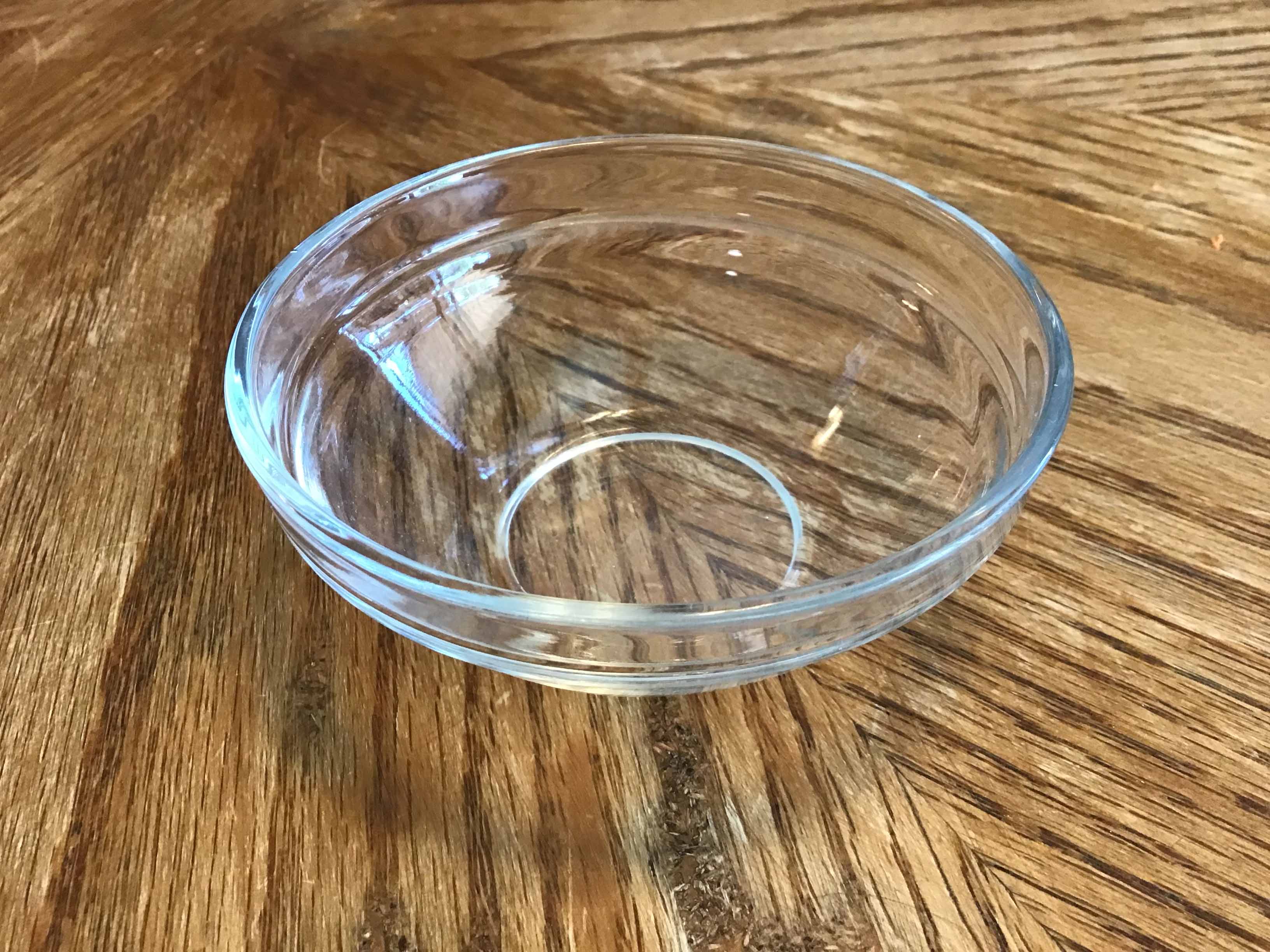 small glass bowls