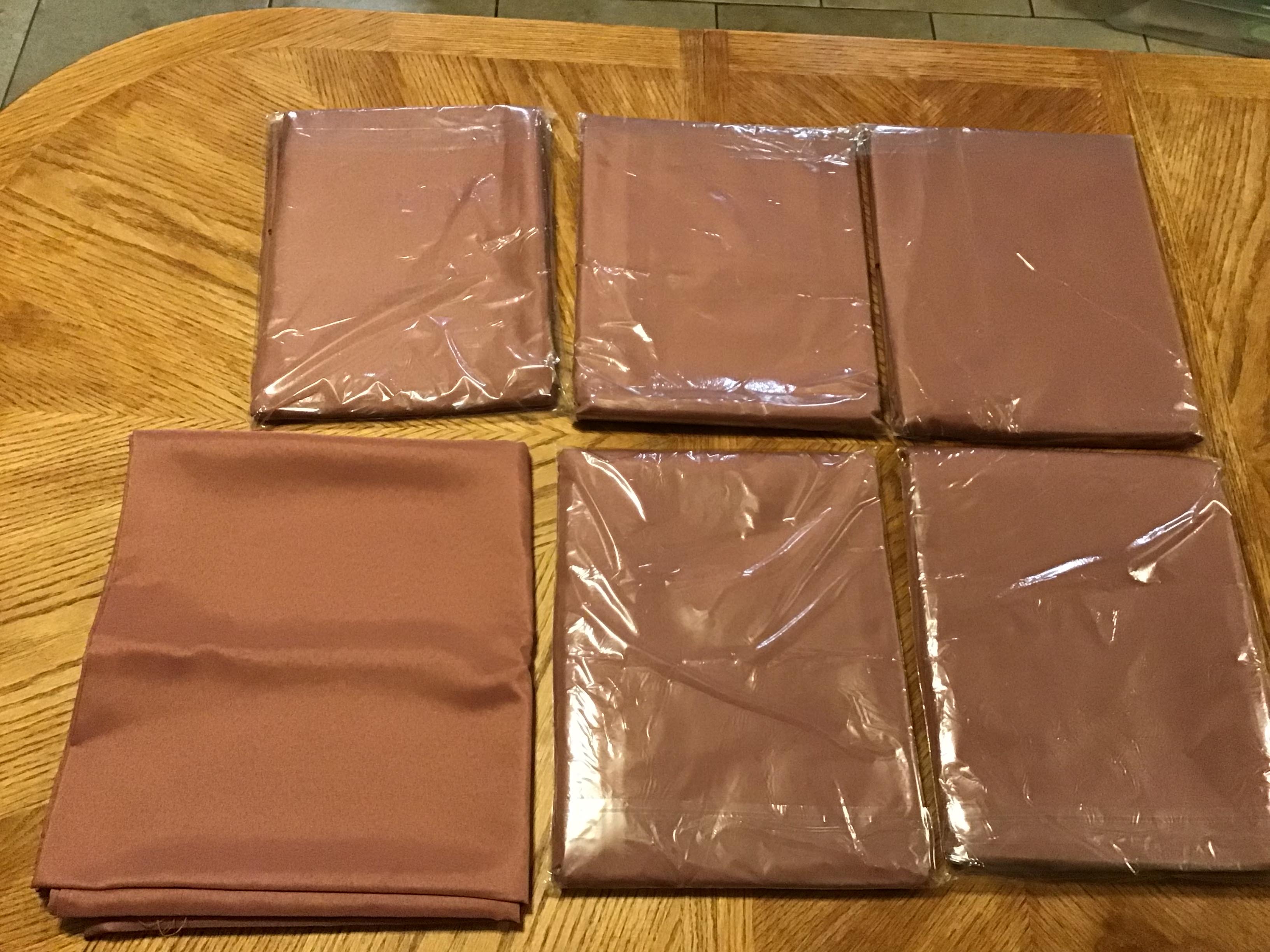 rectangle tablecloths (cinnamon rose) - 60 x 102