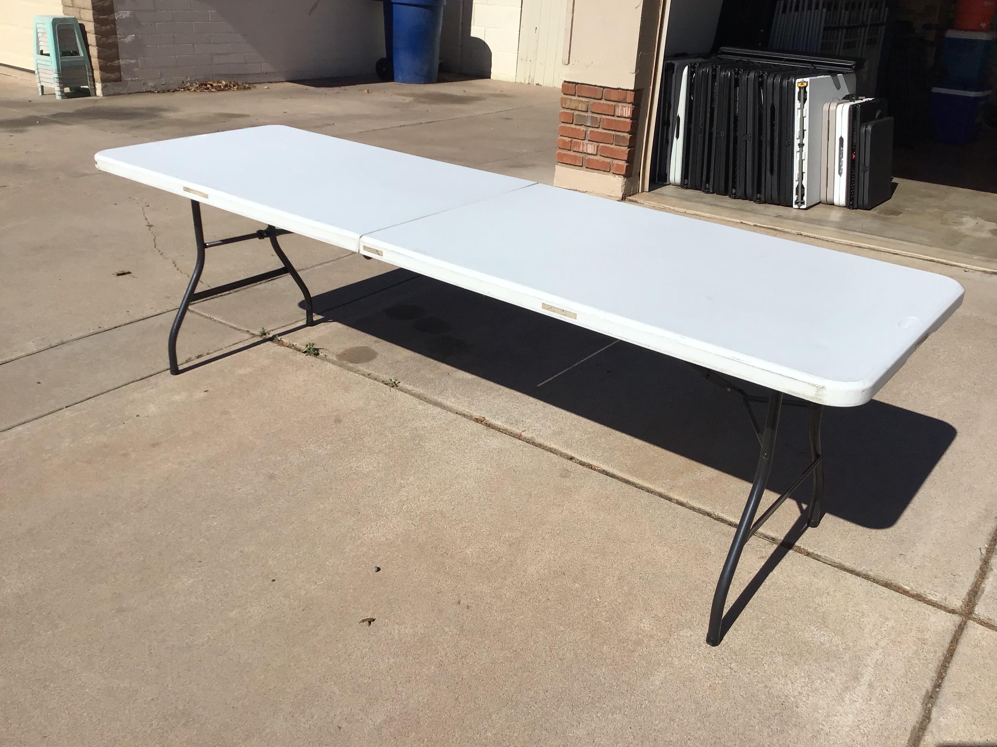 8 foot rectangle tables