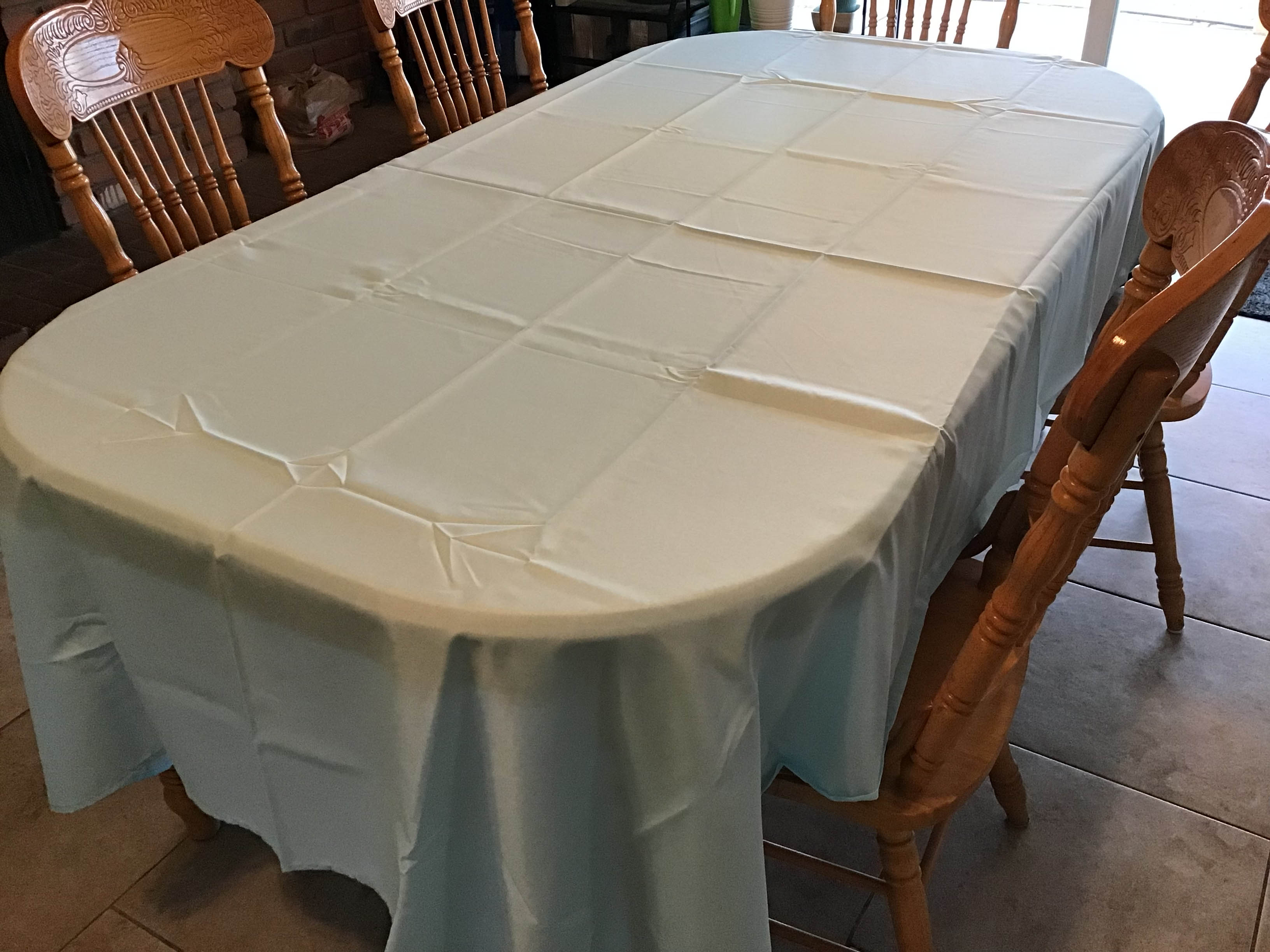 rectangle tablecloths (blue) - 60 x 102