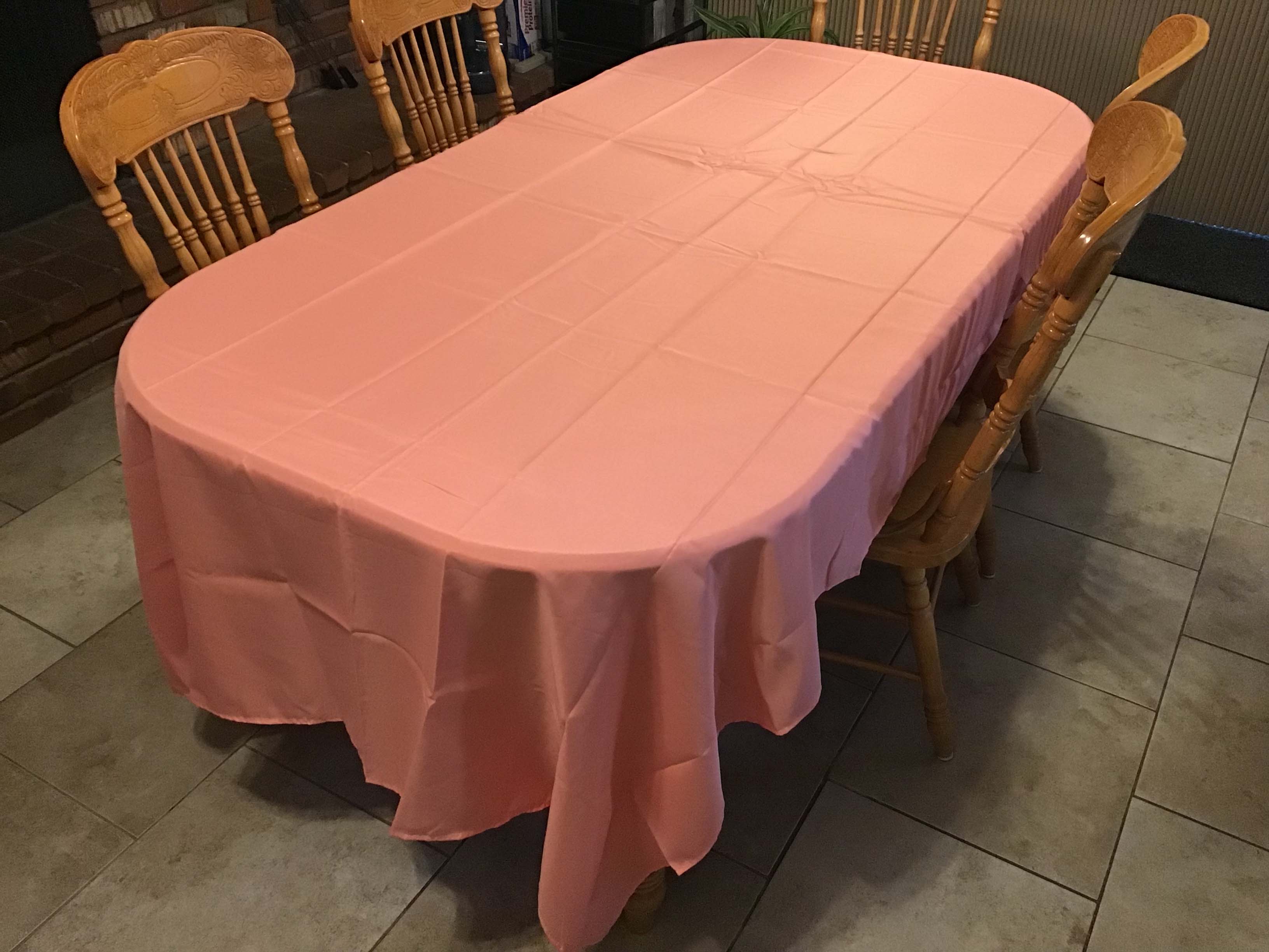 rectangle tablecloths (coral) - 60 x 126