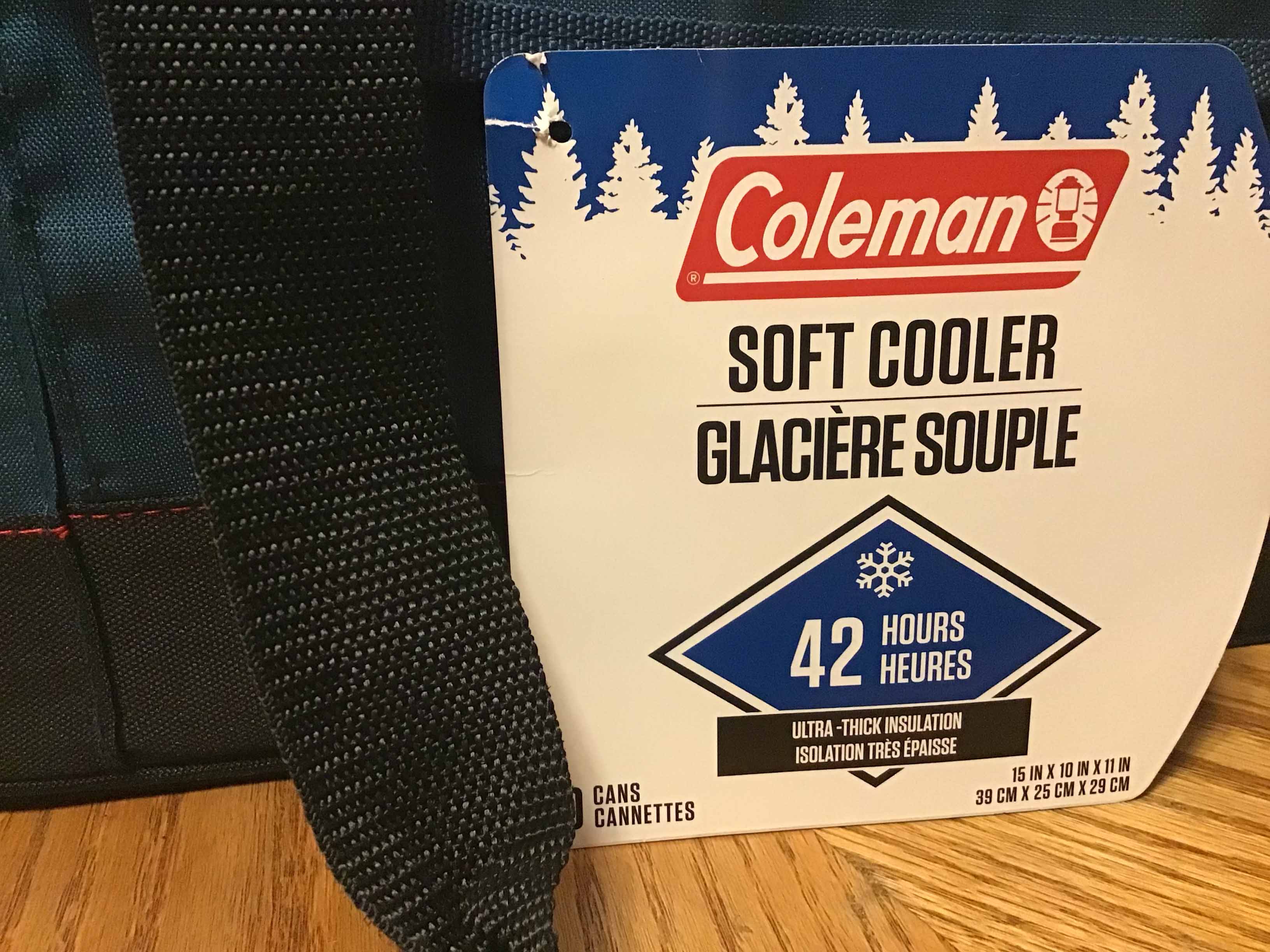 soft cooler (Colman; 15 x 10 x 11)