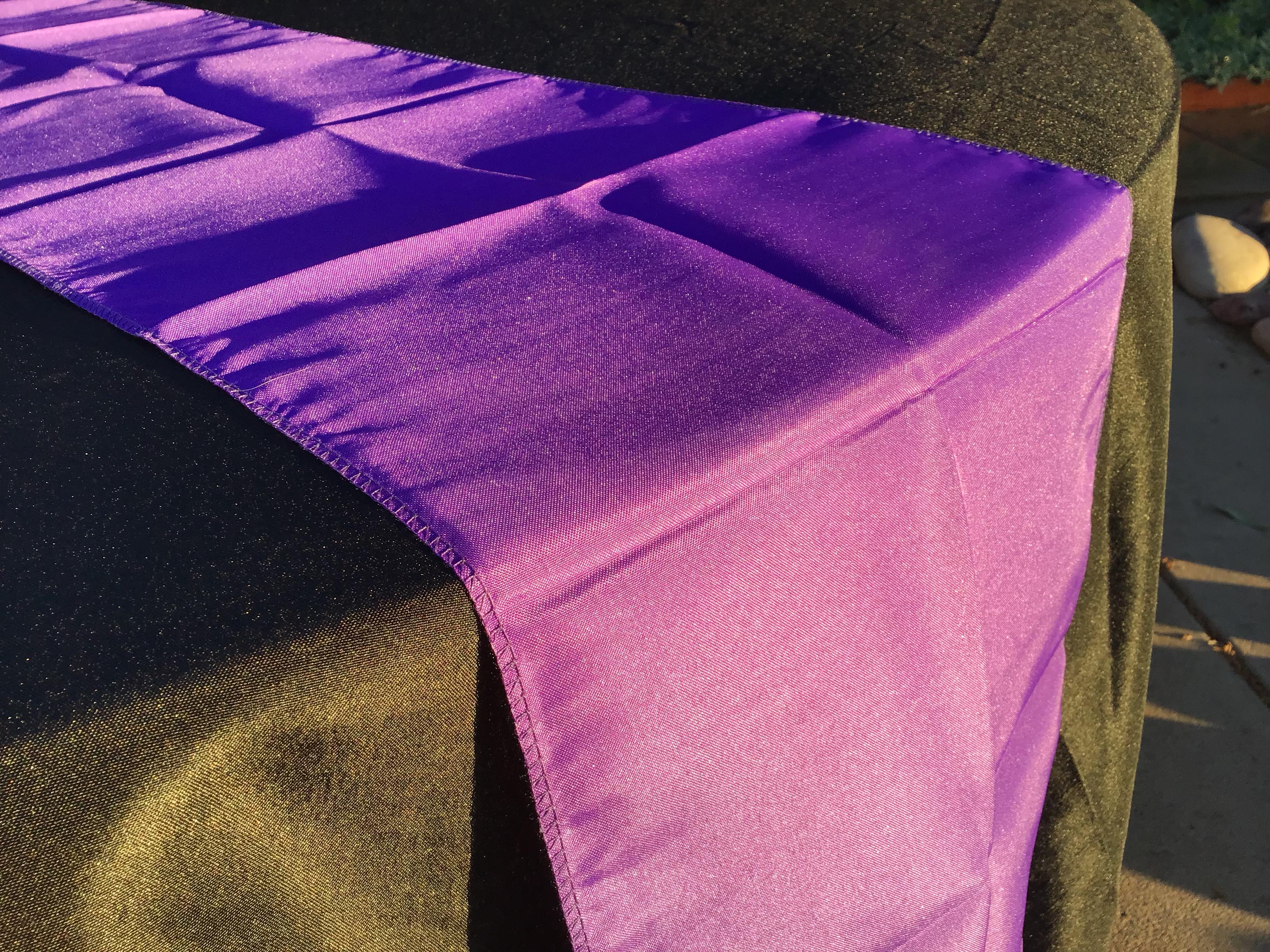 table runners (purple) - 12 x 108