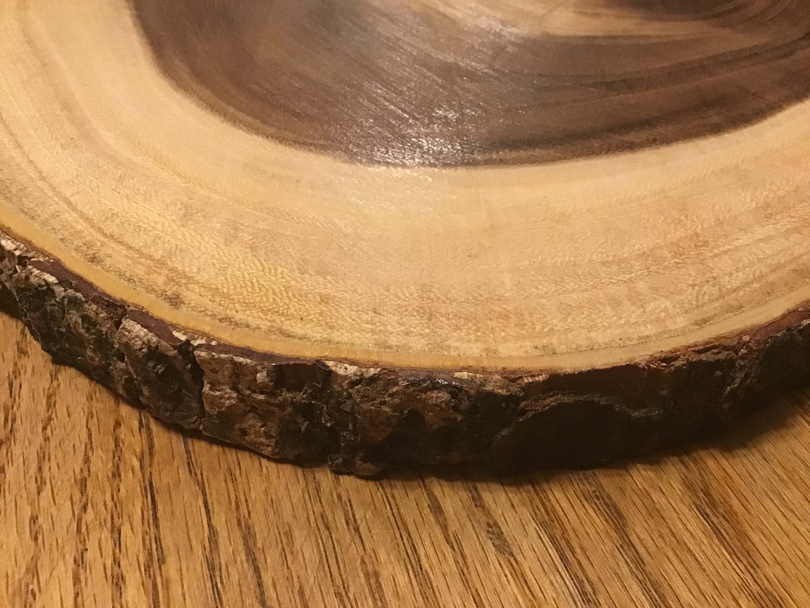 wood serving platter
