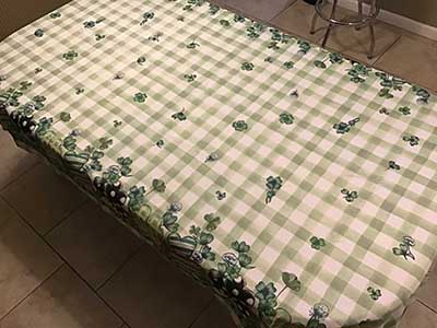 rectangle tablecloths (St. Patricks Day) - 60 x 102