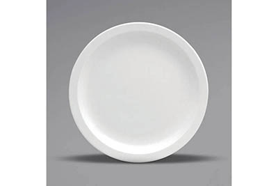 porcelain dessert plates (Oneida Buffalo bright white)