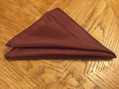 cloth dinner napkins (burgundy)