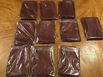 cloth dinner napkins (burgundy)