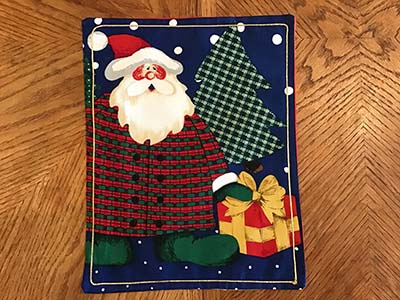 Christmas placemats / hotpads (set of 4)