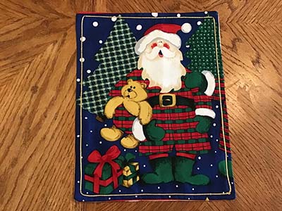 Christmas placemats / hotpads (set of 4)