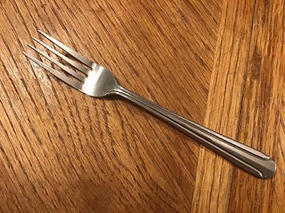 dinner forks (stainless steel, International Gourmet by Ardous)