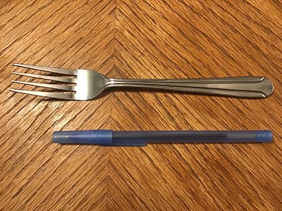 dinner forks (stainless steel, International Gourmet by Ardous)