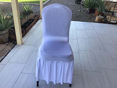 banquet chairs (premium crown back w/padded seats/backs, charcoal grey fabric)