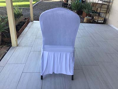 banquet chairs (premium crown back w/padded seats/backs, charcoal grey fabric)