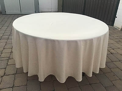 round tablecloths (beige) - 108