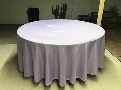 round tablecloths (lavender lilac) - 108