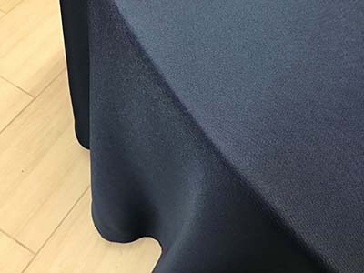 round tablecloths (navy blue) - 108