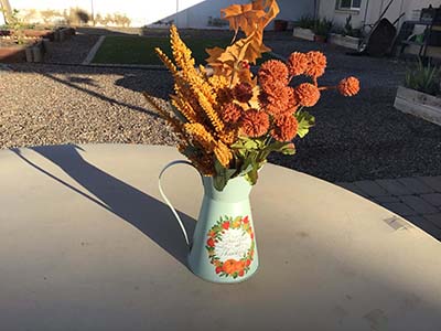 harvest pitcher (decorative)