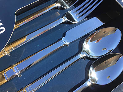 20-piece stainless steel flatware set (Henckels 18/10)