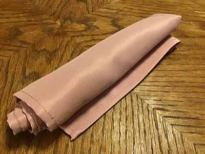 cloth dinner napkins (dusty rose) - 17 x 17