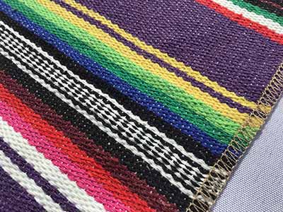 table runners (woven Mexican serape) - 14 x 108