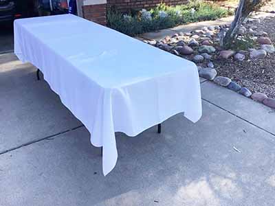 8 foot rectangle tables