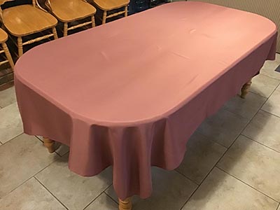 rectangle tablecloths (cinnamon rose) - 60 x 102