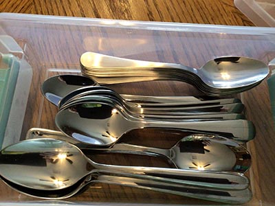 stainless steel dinner spoons