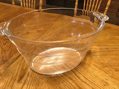 ice bucket (transparent plastic)