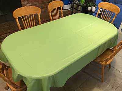 rectangle tablecloths (apple green) - 60 x 102