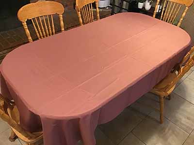 rectangle tablecloths (cinnamon rose) - 60 x 102