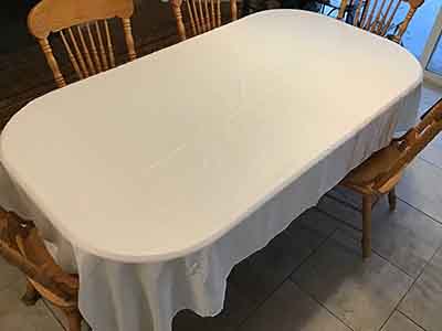 rectangle tablecloths (ivory) - 60 x 102