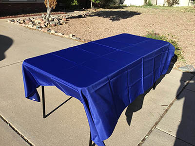 rectangle tablecloths (royal blue) - 60 x 102