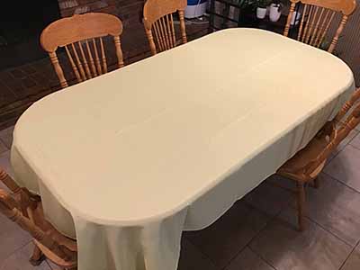 rectangle tablecloths (yellow) - 60 x 102