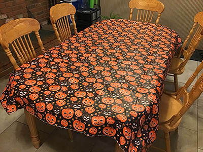 rectangle tablecloth (Halloween) - 60 x 84