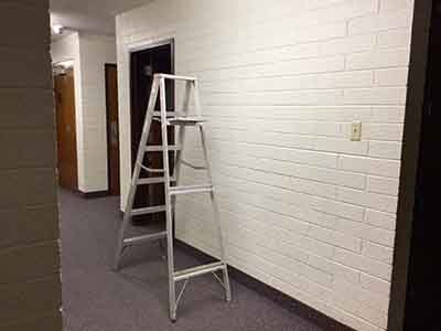 six-foot step ladder