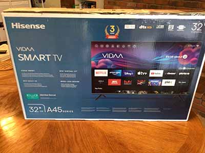 smart TV (32 Hisense VIDAA)