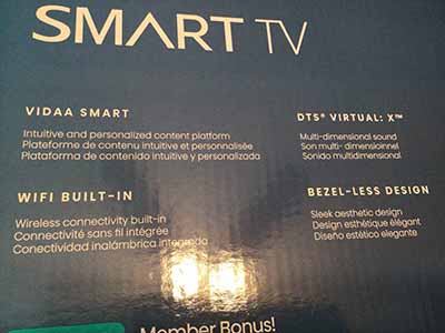 smart TV (32 Hisense VIDAA)