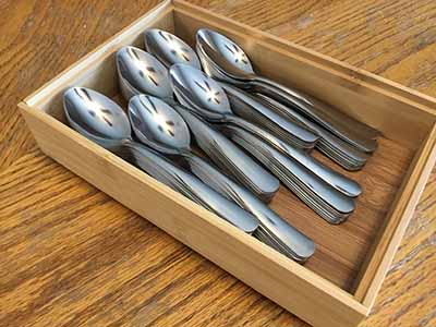 stainless steel tea spoons