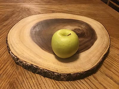 wood serving platter