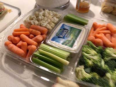 vegetable platter