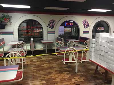 Bosa Donuts interior